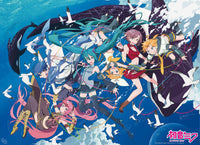 Abystyle Abydco715 Hatsune Miku And Amis Ocean Poster 52x38cm | Yourdecoration.de