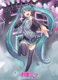 Abystyle ABYDCO717 Hatsune Miku Stage Poster 38x52cm | Yourdecoration.de