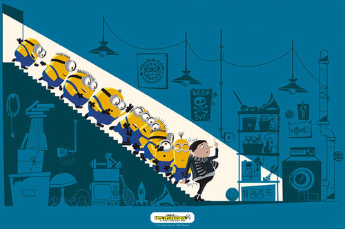 Abystyle Abydco721 Minions The Rise Of Gru Poster 91,5X61cm | Yourdecoration.de