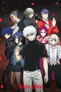 Tokyo Ghoul Group Poster 61X91 5cm | Yourdecoration.de