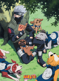 Naruto Kakashi And Dogs Poster 38X52cm | Yourdecoration.de