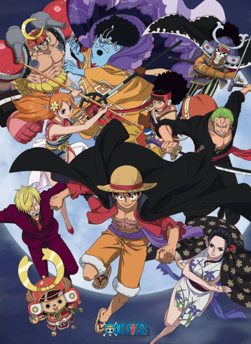 One Piece Wano Raid Poster 38X52cm | Yourdecoration.de