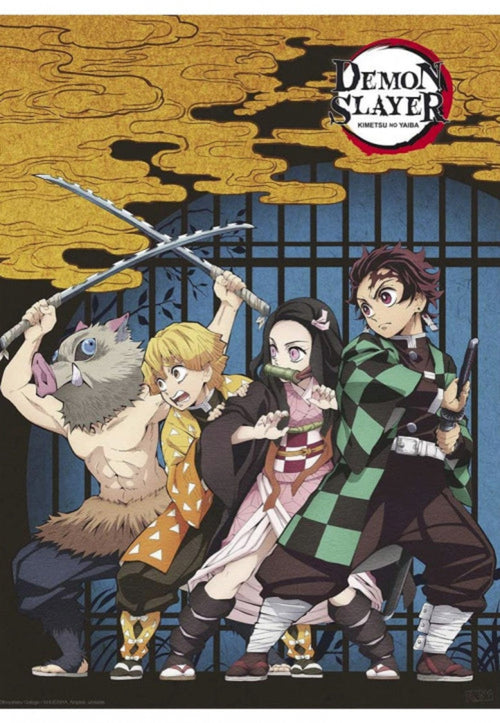 Demon Slayer Group Poster 61x91-5cm | Yourdecoration.de