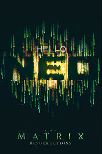 Abystyle Abydco865 The Matrix Hello Neo Poster 61x91,5cm | Yourdecoration.de