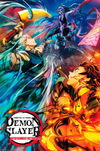 Abystyle Gbydco218 Demon Slayer Key Art 2 Poster 61x91,5cm | Yourdecoration.de