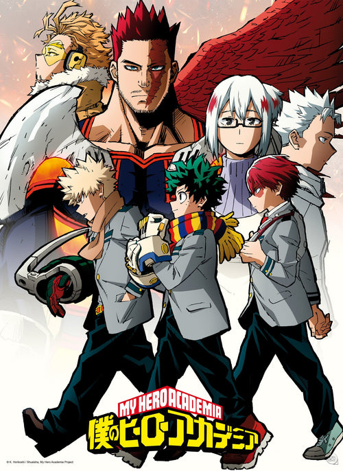 Abystyle Gbydco245 My Hero Academia Endeavor Agency Arc Poster 38x52cm | Yourdecoration.de