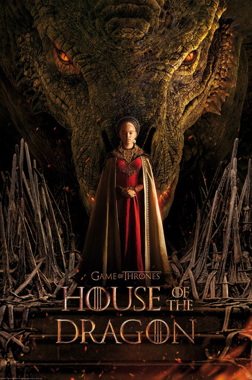 Abystyle Gbydco256 House Of The Dragon One Sheet Poster 61x91,5cm | Yourdecoration.de