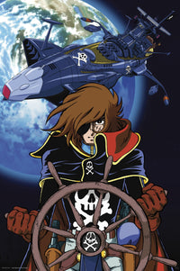 Abystyle Gbydco390 Captain Harlock Poster 61x91-5cm | Yourdecoration.de