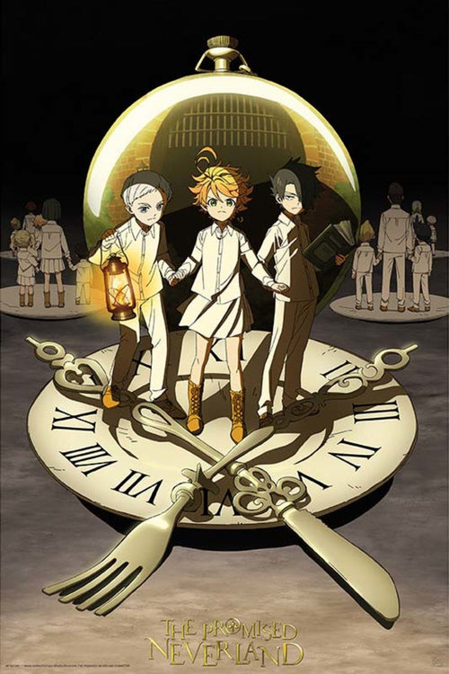ABYstyle The Promised Neverland Group Poster 61x91,5cm | Yourdecoration.de