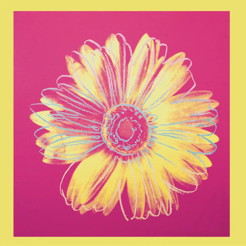 Andy Warhol - Daisy 1982 Kunstdruck 90x90cm | Yourdecoration.de