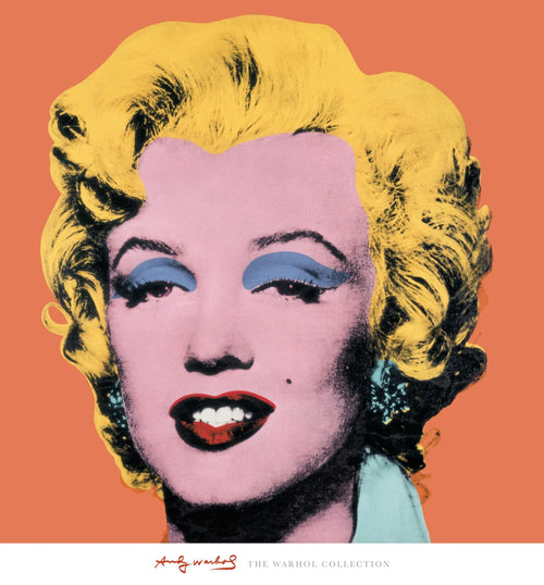 Andy Warhol - Shot Orange Marilyn Kunstdruck 65x71cm | Yourdecoration.de
