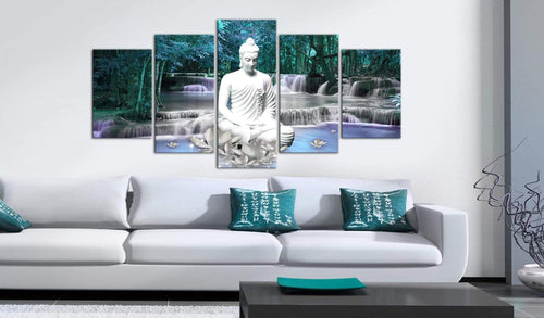 Artgeist Azure Prayer Canvas Leinwandbilder 5-teilig Interieur | Yourdecoration.de