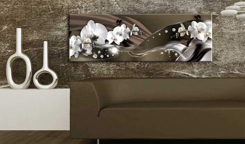 Artgeist Chocolate Dance of Orchid Canvas Leinwandbilder Interieur | Yourdecoration.de