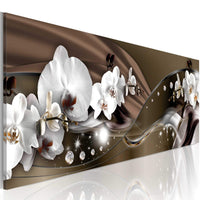 Artgeist Chocolate Dance of Orchid Canvas Leinwandbilder | Yourdecoration.de