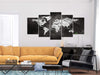 Artgeist Dark World Wide Canvas Leinwandbilder 5-teilig Interieur | Yourdecoration.de