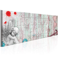 Artgeist Home House And Love Canvas Leinwandbilder | Yourdecoration.de