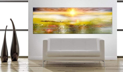 Artgeist Sunny Sea Canvas Leinwandbilder Interieur | Yourdecoration.de