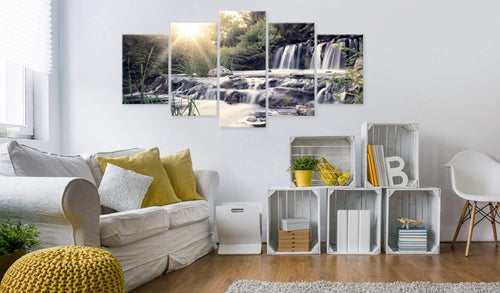 Artgeist Waterfall of Dreams Canvas Leinwandbilder 5-teilig Interieur | Yourdecoration.de
