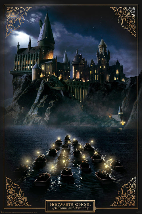 Gbeye Harry Potter Hogwarts Castle Poster 61X91 5cm | Yourdecoration.de