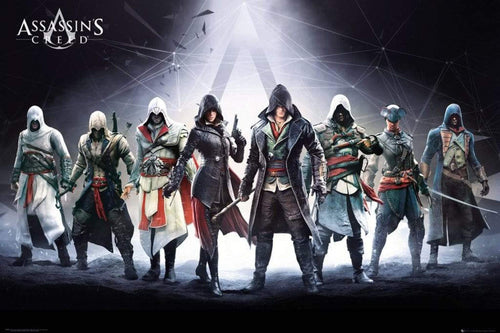 GBeye Assassins Creed Characters Poster 61x91,5cm | Yourdecoration.de