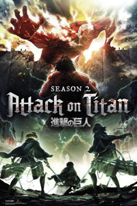GBeye Attack on Titan Season 2 Key Art Poster 61x91,5cm | Yourdecoration.de