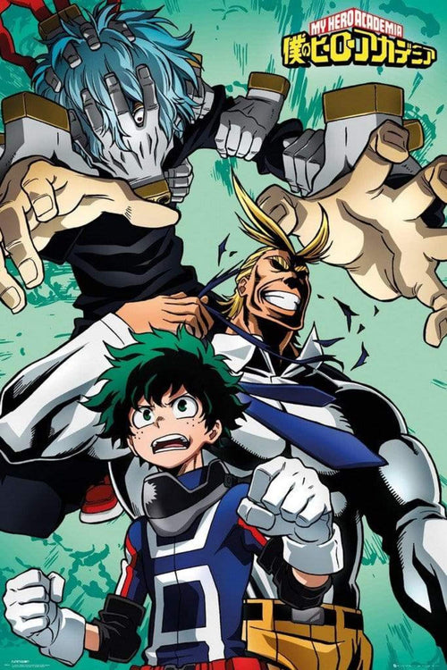 GBeye My Hero Academia Collage Poster 61x91,5cm | Yourdecoration.de