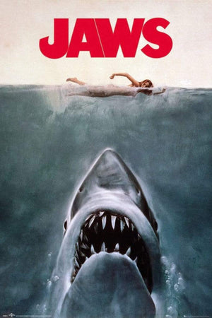 GBeye Jaws Key Art Poster 61x91,5cm | Yourdecoration.de