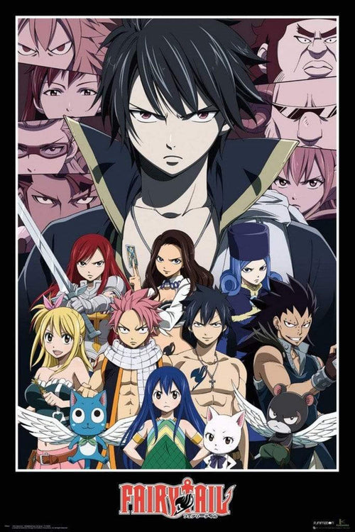 GBeye Fairy Tail Group Poster 61x91,5cm | Yourdecoration.de