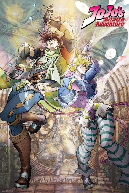 GBeye Jojos Bizarre Adventure Joseph and Ceasar Poster 61x91,5cm | Yourdecoration.de