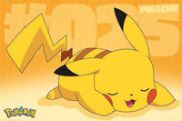 GBeye Pokemon Pikachu Asleep Poster 91,5x61cm | Yourdecoration.de