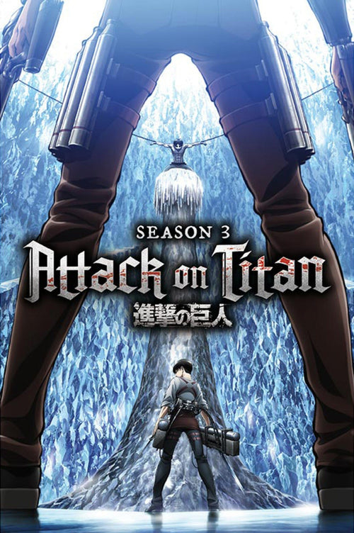 Gbeye GBYDCO030 Attack On Titan Key Art S3 Poster 61x 91-5cm | Yourdecoration.de