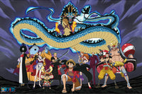 Gbeye GBYDCO037 One Piece The Crew Vs Kaido Poster 91-5x61cm | Yourdecoration.de