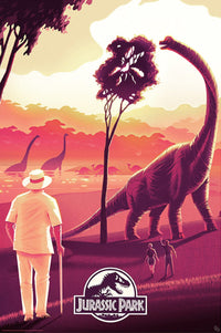 Gbeye Gbydco068 Jurassic Park Welcome Poster 61X91,5cm | Yourdecoration.de