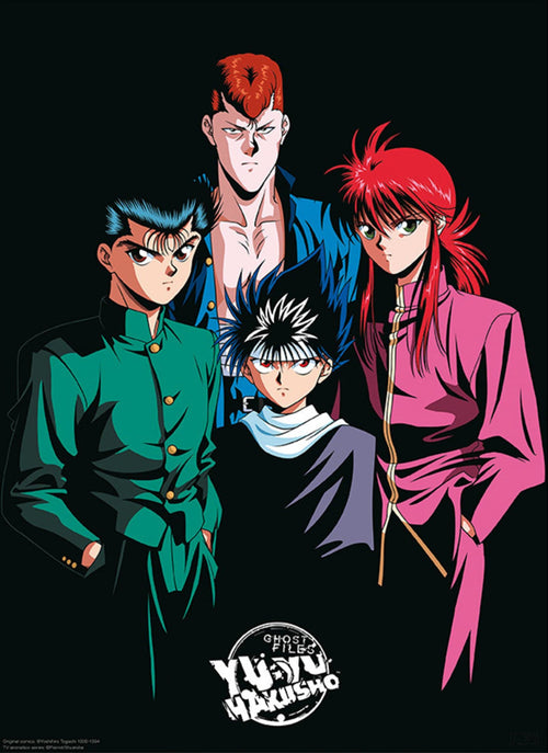 Gbeye GBYDCO088 Yu Yu Hakusho Group Shot Poster 38x52cm | Yourdecoration.de