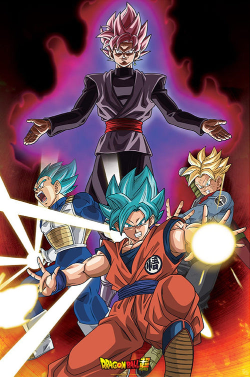 gbeye gbydco136 dragon ball super goku black poster 61x91 5cm | Yourdecoration.de