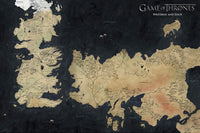 Gbeye GBYDCO140 Game Of Thrones Westeros Map Poster 91-5x61cm | Yourdecoration.de