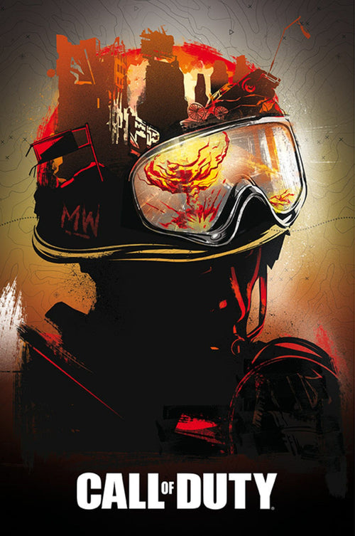 Gbeye GBYDCO142 Call Of Duty Graffiti Poster 61x 91-5cm | Yourdecoration.de