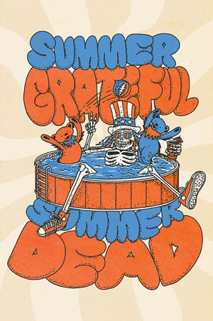 gbeye gbydco182 grateful dead summer poster 61x91 5cm | Yourdecoration.de