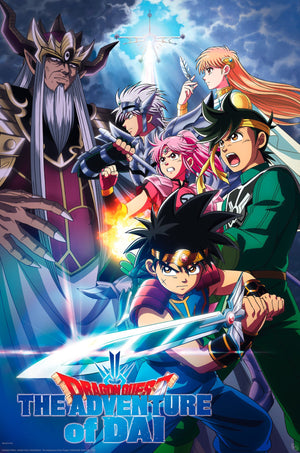 gbeye gbydco188 dragon quest dai vs dark king poster 61x91 5cm | Yourdecoration.de