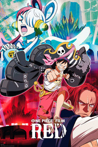 Gbeye GBYDCO194 One Piece Red Movie Poster Poster 61x 91-5cm | Yourdecoration.de
