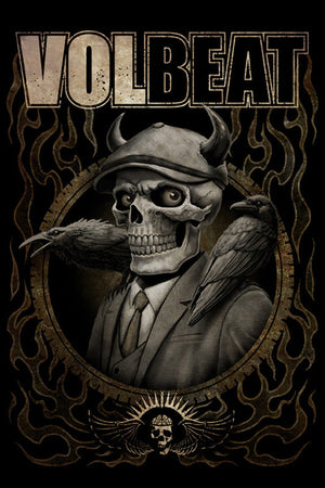gbeye gbydco204 volbeat skeleton poster 61x91 5cm | Yourdecoration.de