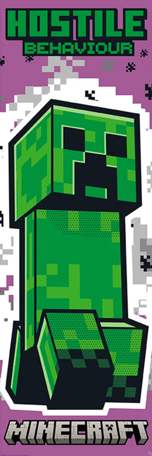 Gbeye Gbydco208 Minecraft Creeper Poster 53x158cm | Yourdecoration.de