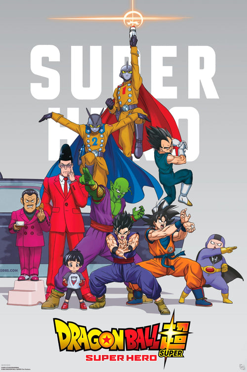 gbeye gbydco327 dragon ball hero group poster 61x91 5cm | Yourdecoration.de