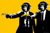GBeye Monkeys Bananas Poster 91,5x61cm | Yourdecoration.de