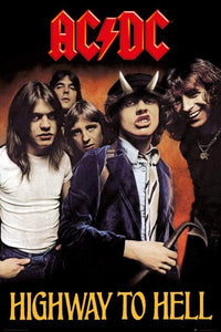 GBeye AC DC Highway to Hell Poster 61x91,5cm | Yourdecoration.de