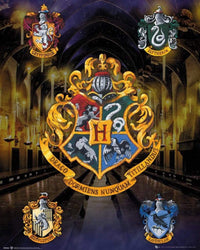 GBeye Harry Potter House Crests Poster 40x50cm | Yourdecoration.de