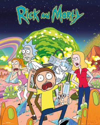 GBeye Rick and Morty Group Poster 40x50cm | Yourdecoration.de