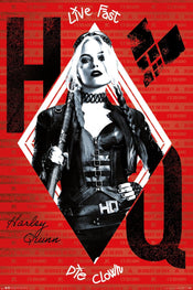 Gbeye The Suicide Squad Harley Poster 61X91 5cm | Yourdecoration.de