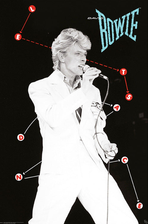 Gbeye MX00038 David Bowie Lets Dance Poster 61x 91-5cm | Yourdecoration.de