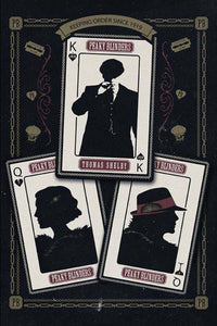 GBeye Peaky Blinders Cards Poster 61x91,5cm | Yourdecoration.de